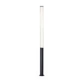 Photograph: Mantra Gant Black Extra Large 205cm Bollard Post Lamp - IP65, 3000K LED