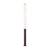 Photograph: Mantra Gant Rust Brown Extra Large 205cm Bollard Post Lamp - IP65, 3000K LED