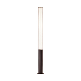 Photograph: Mantra Gant Rust Brown Large 155cm Bollard Post Lamp - IP65, 3000K LED