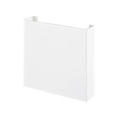 Photograph: Mantra Huez Square 1 Light White Led Exterior Wall Light - IP65 - 3000K