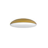 Photograph: Mantra Kazz Large Gold Flush 6 Light Ceiling Light Complete With White Diffuser