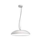 Photograph: Mantra Kazz Large White 6 Light Ceiling Pendant Complete With White Diffuser