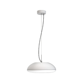 Photograph: Mantra Kazz White 4 Light Ceiling Pendant Complete With White Diffuser