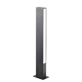Photograph: Mantra Lotus Slim Anthracite IP65 Modern Led Bollard Light - 3000K