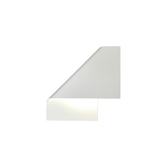 Photograph: Mantra Luppi White 1 Light Wall Light