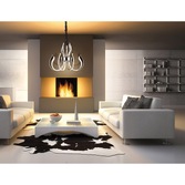 Photograph: Mantra M5561 Versailles Polished Chrome Led Chandelier - 3000K