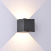 Photograph: Mantra M6520 Davos Anthracite Led Exterior Wall Light - 3000K