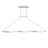 Photograph: Mantra M6572 Madagascar Led White Linear Pendant - 3000K