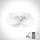 Photograph: Mantra M7120 Himalaya White Ceiling Fan Light C/W Remote Control