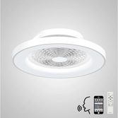 Photograph: Mantra M7123 Tibet White Ceiling Fan Light C/W Remote Control