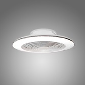 Photograph: Mantra M7490 Alisio XL White Ceiling Fan Light C/W Remote Control