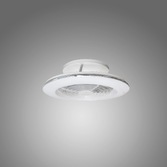 Photograph: Mantra M7493 Alisio Mini White Ceiling Fan Light C/W Remote Control