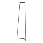 Photograph: Mantra Minimal Tall Sleek Brown Corner Ambient Effect Dimmable Led Floor Lamp - 3000K