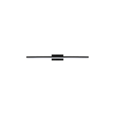 Photograph: Mantra Morne 12W Black Linear IP44 Led Bathroom Wall Light - 4000K