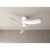 Photograph: Mantra Nemo Xs White Led Ceiling Fan Light Complete With Remote - 3000-5000K