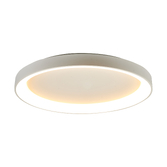 Photograph: Mantra Niseko II Extra Large 90cm LED White Flush Ring Ceiling Light Complete With Remote Control & App - 2700K-6000K Tuneable