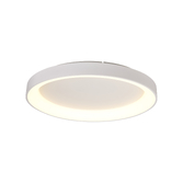 Photograph: Mantra Niseko II Large 78cm LED White Flush Ring Ceiling Light Complete With Remote Control & App - 2700K-6000K Tuneable