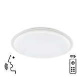 Photograph: Mantra Smart Edge Dimmable Large Flush Led Ceiling Light Complete With Remote Control - 3000-5000K