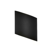 Photograph: Mantra Sochi Anthracite Curved Asymentric Led Exterior Up And Down Wall Light - IP54 - 3000K