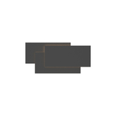 Photograph: Mantra Tahiti 12W Black Aluminium Rectangle Led Layered Wall Light - 3000K