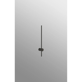 Photograph: Mantra Tobago Black Slim LED Linear Wall Light - 60cm