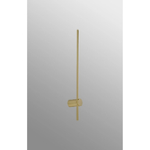 Photograph: Mantra Tobago Gold Slim LED Linear Wall Light - 90cm