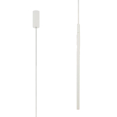 Photograph: Mantra Torch Ultra Slim Vertical White Led Pendant Light - 3000K