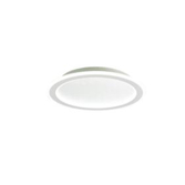 Photograph: Mantra Tulum White Sparkle LED Flush Ceiling Light - Clearance