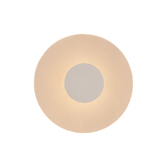 Photograph: Mantra Venus White Round Led Wall Light - 3000K