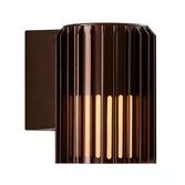 Photograph: Nordlux Aludra Wall Light Seaside brown metallic
