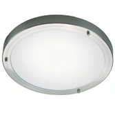 Photograph: Nordlux Ancona Maxi E27 Ceiling Light Brushed steel