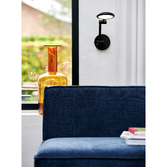 Photograph: Nordlux Bend Black Adjustable Plug In Wall Light