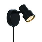 Photograph: Nordlux Boston spot Wall Light Black
