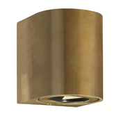 Photograph: Nordlux Canto 2 Wall Light Brass