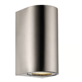 Photograph: Nordlux Canto Maxi 2 Wall Light Stainless steel