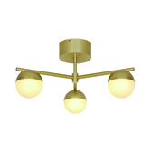 Photograph: Nordlux Contina Ceiling Light Brushed Brass
