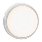 Photograph: Nordlux Cuba Outdoor Energy Round Wall Light White