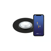 Photograph: Nordlux Don Smart 3-Kit Colour Downlight Black