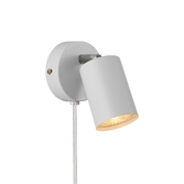 Photograph: Nordlux Explore White Adjustable Plug In Wall Light