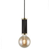 Photograph: Nordlux Galloway Pendant Kit Black/Brass