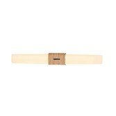 Photograph: Nordlux Helva Double Basic Wall Light Wood Foil