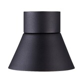 Photograph: Nordlux Kyklop Cone Wall Light Black