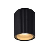 Photograph: Nordlux Kyklop Ripple Ceiling Light Black