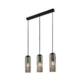 Photograph: Nordlux Miella 3-Rail Pendant Smoked