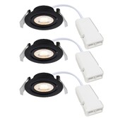 Photograph: Nordlux Monolo 3-Kit Downlight Black