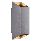 Photograph: Nordlux Nico Square 22 Wall Light Anthracite