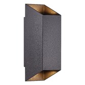 Photograph: Nordlux Nico Square 22 Wall Light Black