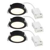 Photograph: Nordlux Olea 3-Kit Downlight Black