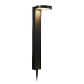 Photograph: Nordlux Rica Round Solar Garden Light Black