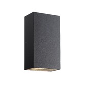 Photograph: Nordlux Rold Flat Wall Light Black